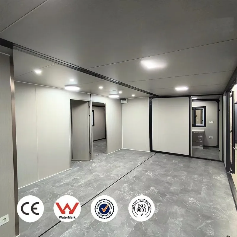 High Safety Foldable Prefab Container House Anti Seismic Wind Resistant Reinforced Corner Design Fully Sealed Waterproof Modular