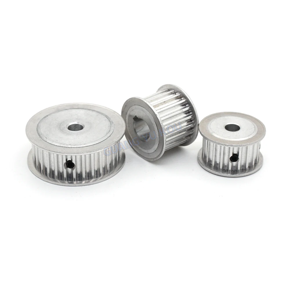 HTD 3M 46 Teeth 48 Teeth Timing Pulley Bore 5mm~28mm For Belt Width 6/10/15/20mm HTD 3M 46T 48T synchronous Timing Pulley