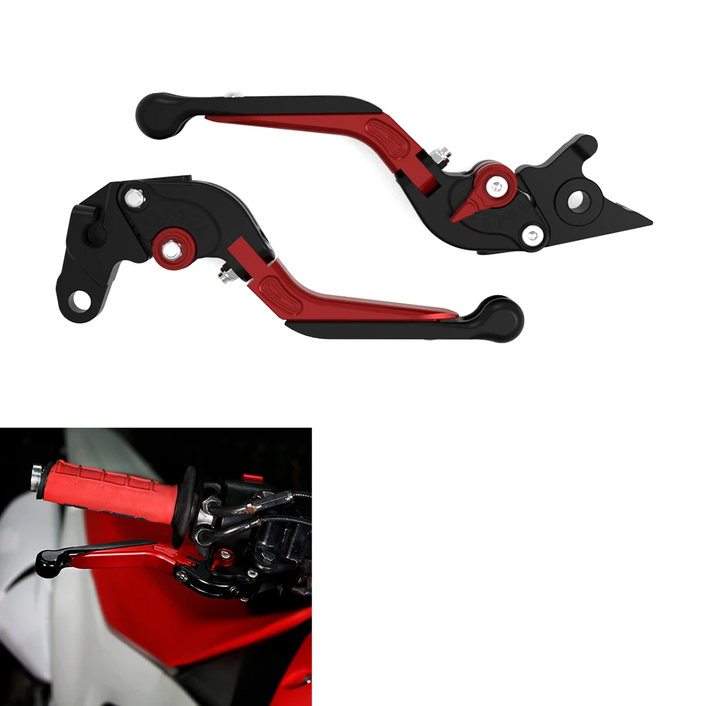 Fit For Moto Guzzi Piaggio 1200 Sport 1200 Steivio Bellagio 940 Breva 850/1100/1200 Motorcycle Clutch Levers Foldable Extendable