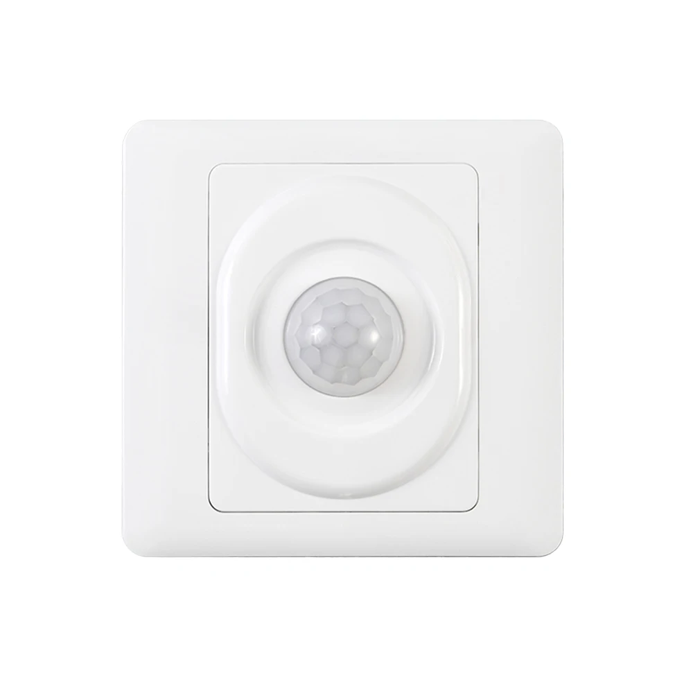 90℃ Infrared Motion Detector Human Body Sensor Switch Wall Lamp Switch Galss Frame Light Switch Power Supply Accessories