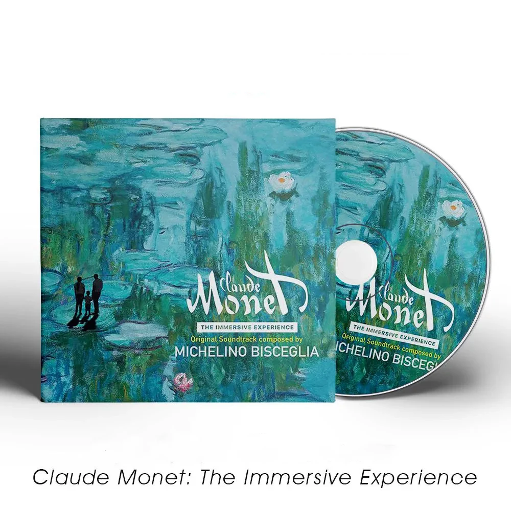 

Classic Michelino Bisceglia Music CD Claude Monet The Immersive Experience Album Music Record Cosplay Walkman Soundtracks Box