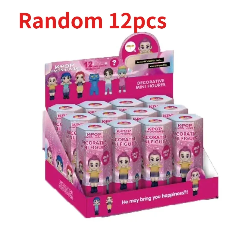 

2026 Лидер продаж K pop Demon Hunters слепая коробка серии аниме фигурки украшения куклы фанаты детский подарок на день рождения случайная слепая коробка