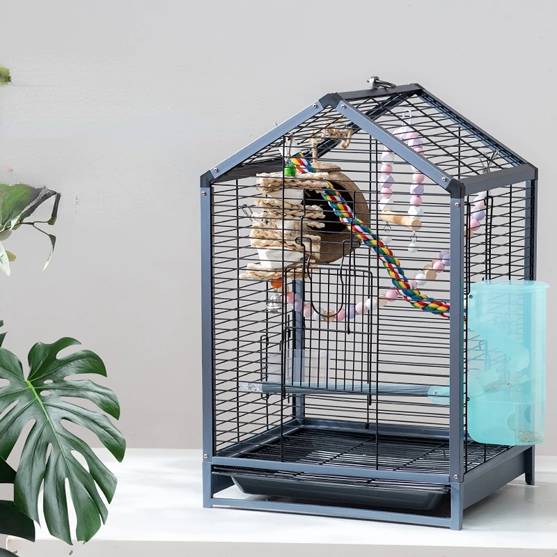 Outdoors Parrot Bird Cages Large Nest Metal Breeding Bird Cages Park Luxury Budgie Vogelkooi Accessoires Pet Products WZ50BC