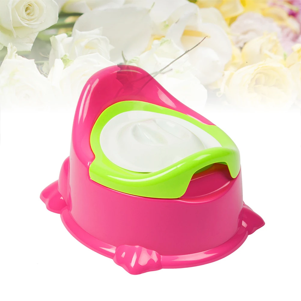 

1pc Potty Training Seat Durable Lightweight Portable 'S Toilet Seat For Clean Pink Toilet
