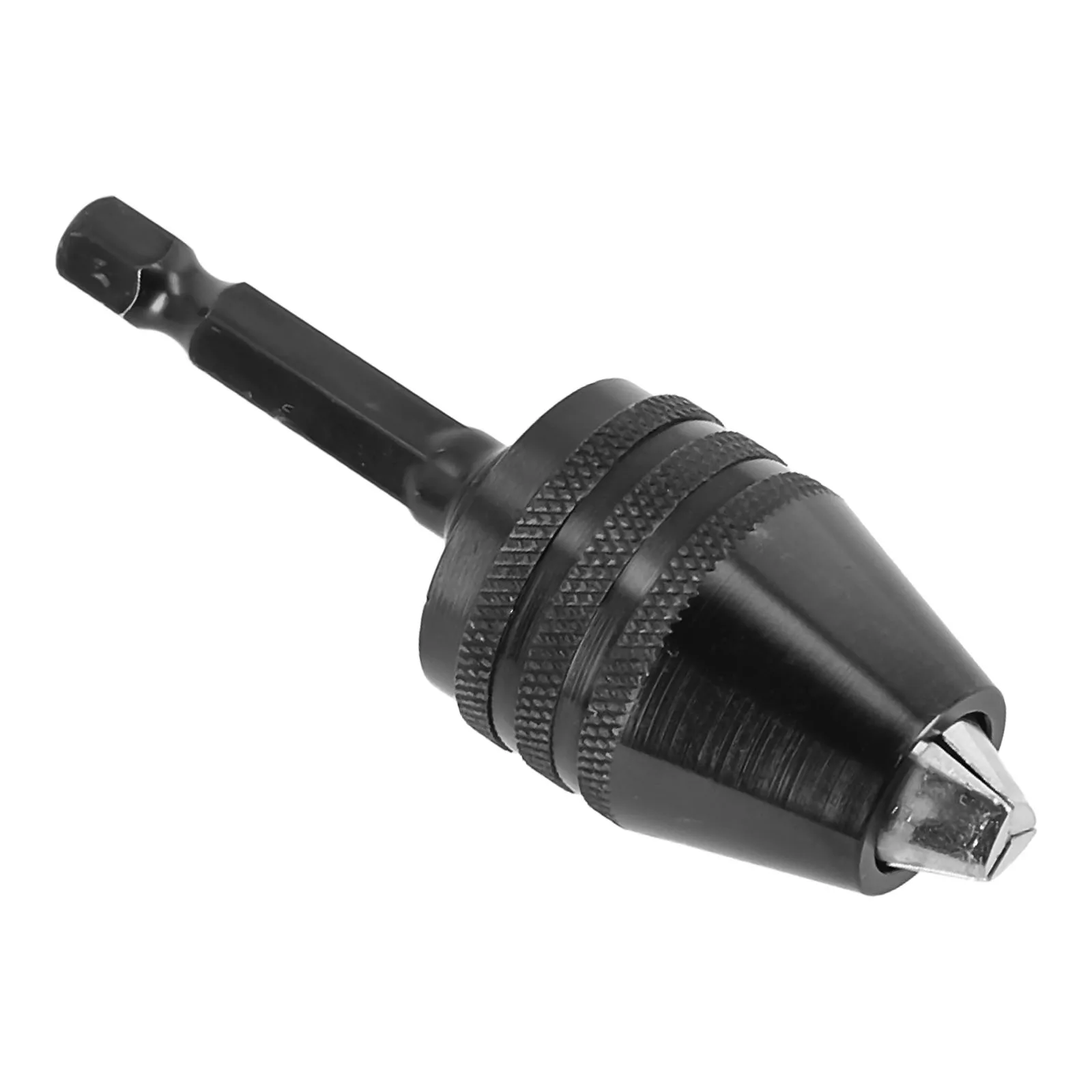 1/4 In Hexagonal Shank Electric Grinder Drill Chuck Quick Change Keyless Drill Bit Chuck Converter Mini Chucks Fixture Adapter