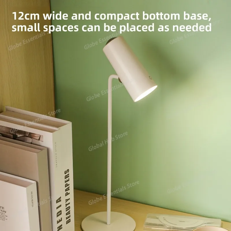 

USB сенсорная настольная лампа с затемнением, лампа для чтения для учебы, фонарик, спальня, прикроватный декор, фото, защита глаз, настольные лампы