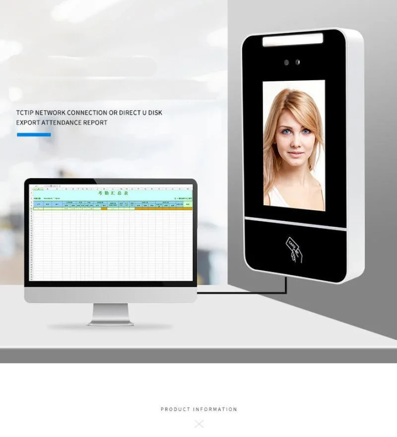 YYHC Face Recognition Biometric Time Attendance System Employee Attendance Machine