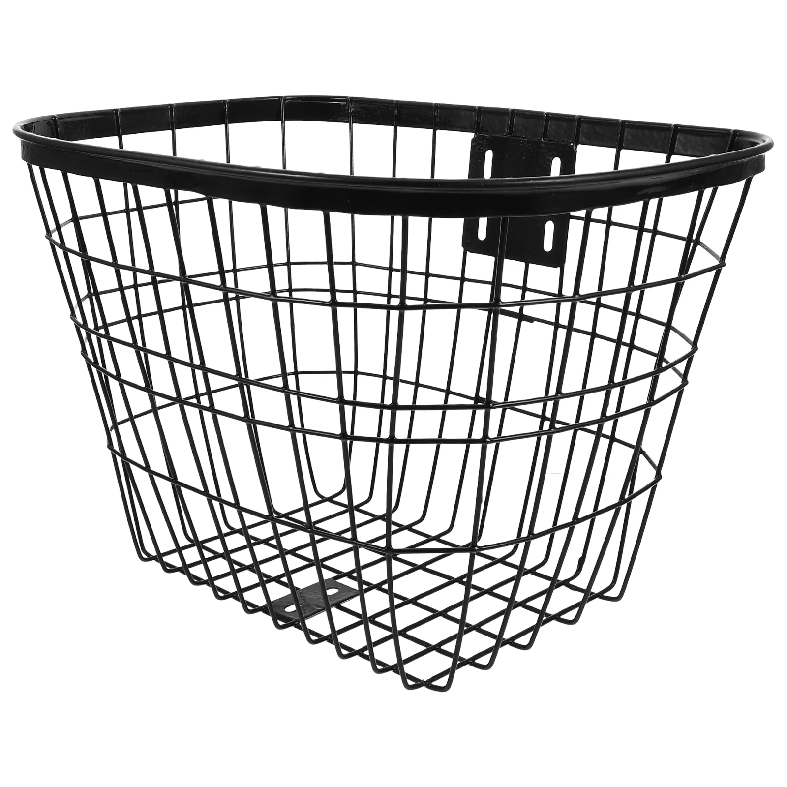 

Iron Wire Bike Basket Durable Front Bicycle Baskets Electric Accessories Compatible Various Bicycles Secure Attachment Safe