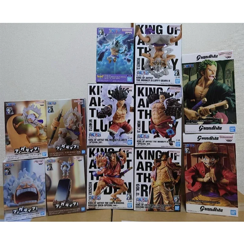 

Spot Bandai One Piece Luffy Zoro Sangin Nami Robin is a cartoon character model children's toys and gifts