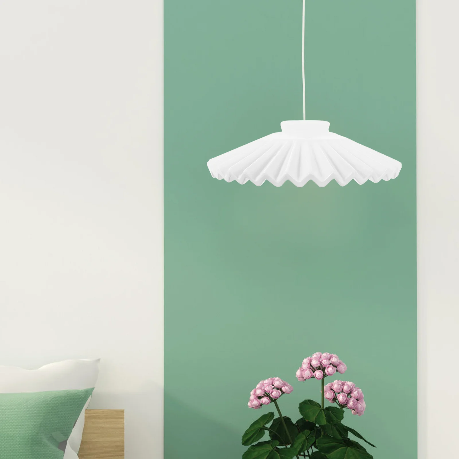 세라믹 화이트 램프쉐이드 행잉 램프 커버 천장 조명 쉐이드 샹들리에 램프 쉐이드 교체용 램프쉐이드