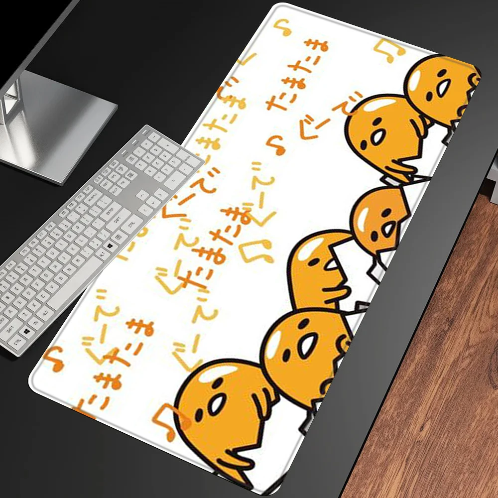 Gudetama Mousepad HD Printing Computer Gamers Locking Edge Non-slip Mouse Pad XXL90x40cm Keyboard PC Desk Pad