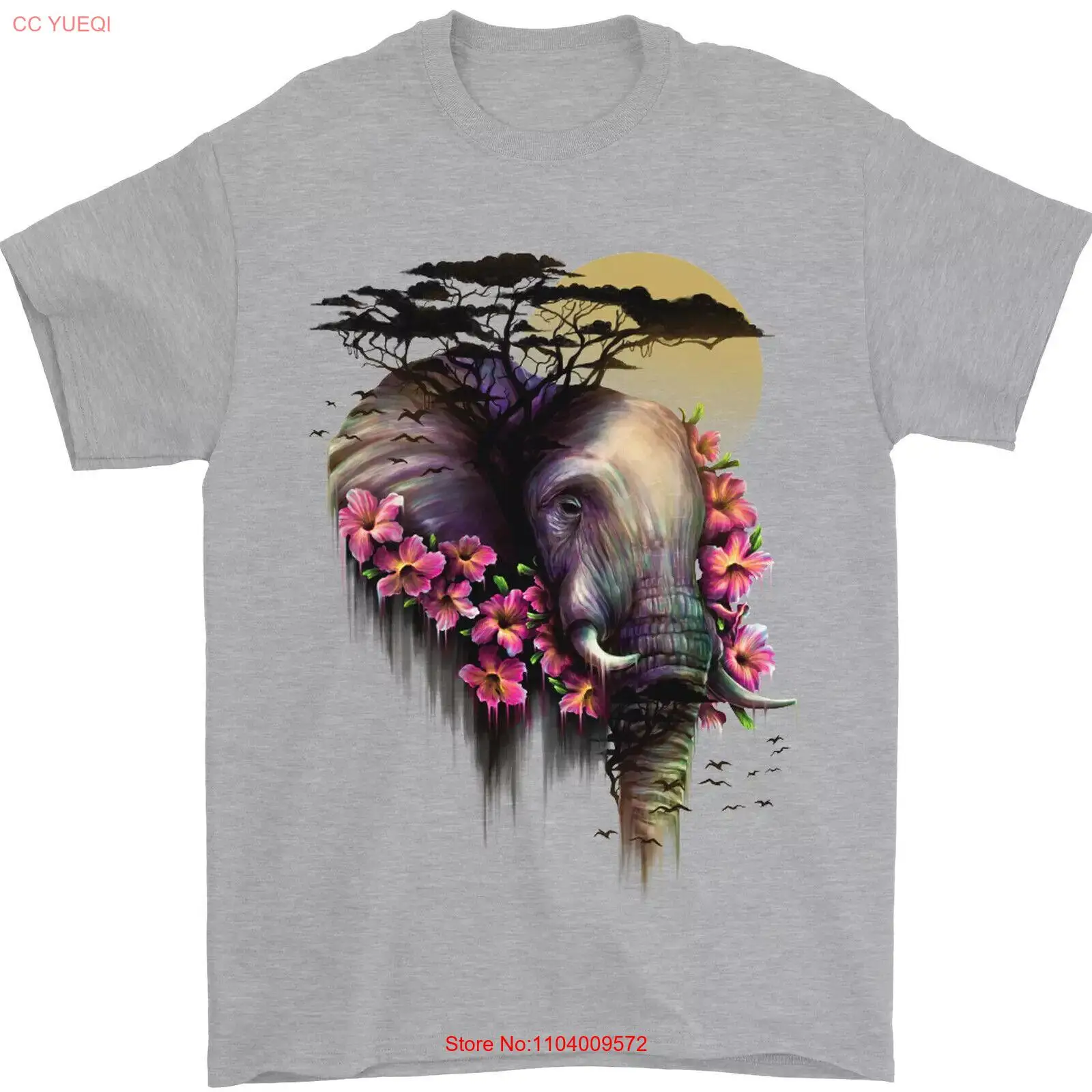 African Elephant Ecology T-Shirt Gift Unisex T-shirt