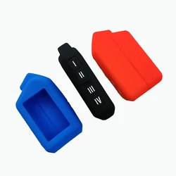 Silicone LCD Key Case Cover For Scher-Khan Mobicar 1 2 3 A B M10 M20 Two Way Car Alarm System Remote Control Fobs Accessories