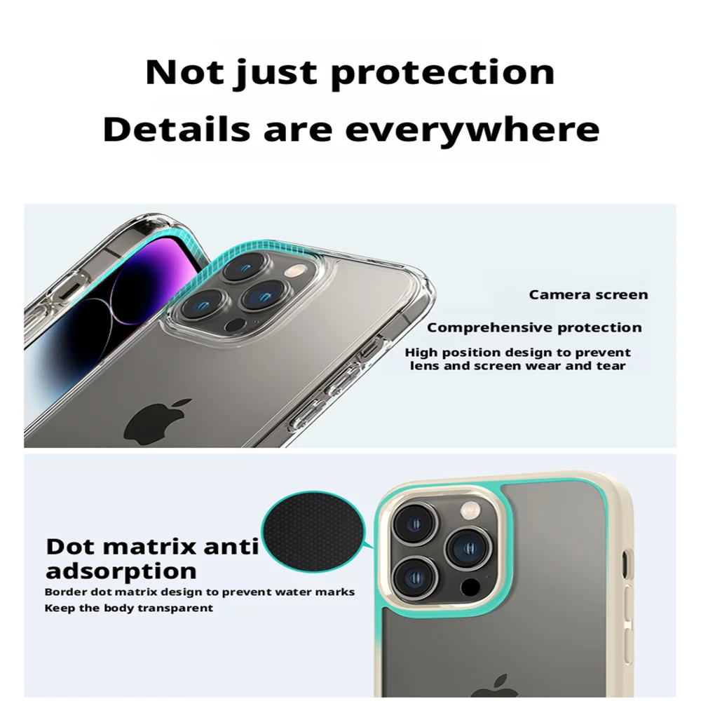 Spigen Ultra Hybrid Nicht Vergilbende Transparente Hülle für iPhone 18 17 16 Plus 15 14 13 12 Pro Max Stoßfeste Durchsichtige Schutzhülle – Detail 5
