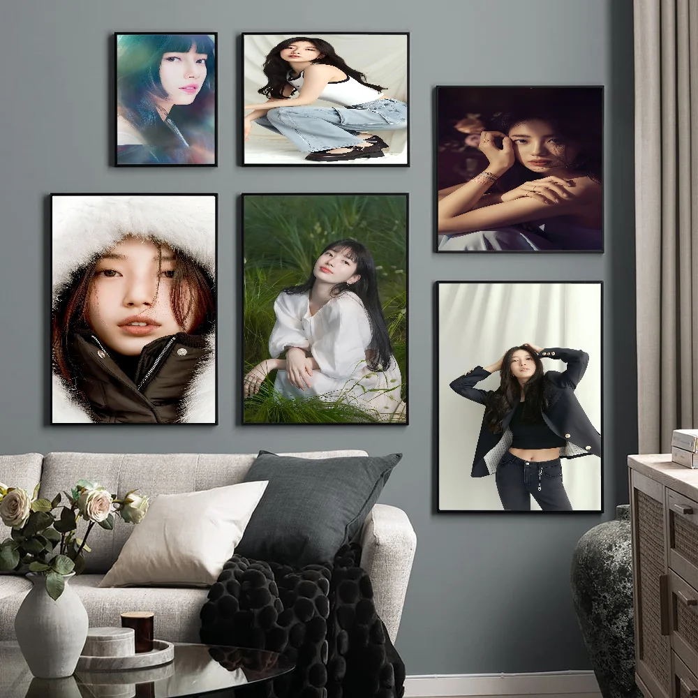 Bae Suzy Korean Star Classic Movie Posters HD Quality Poster Wall Art Painting Study Nordic Home Decor