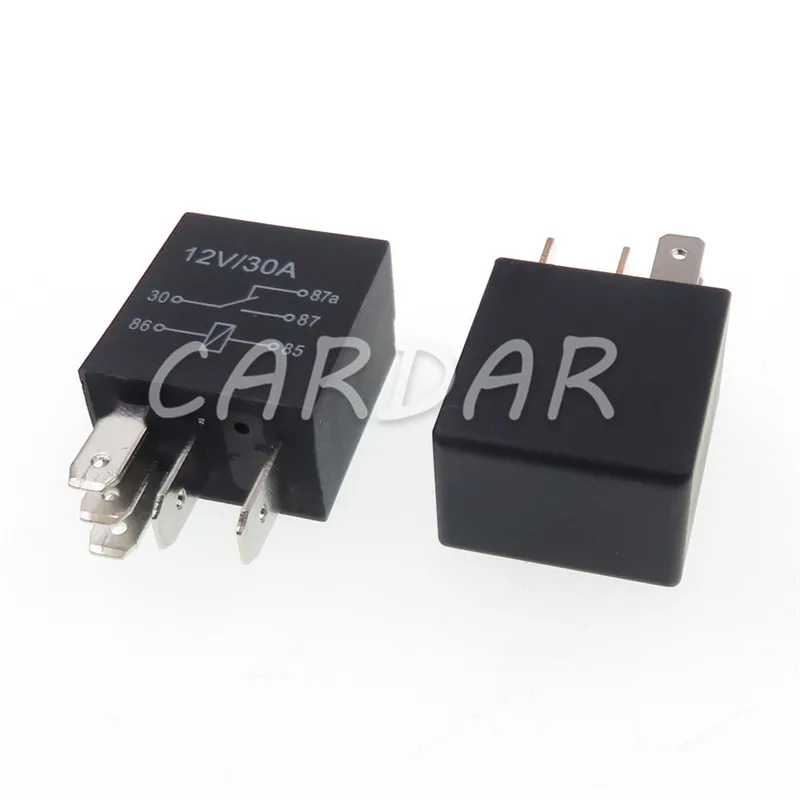 

Automotive Relay 5Pin 30A 12V 24V DC Auto Relay Universal Car Violet Relay