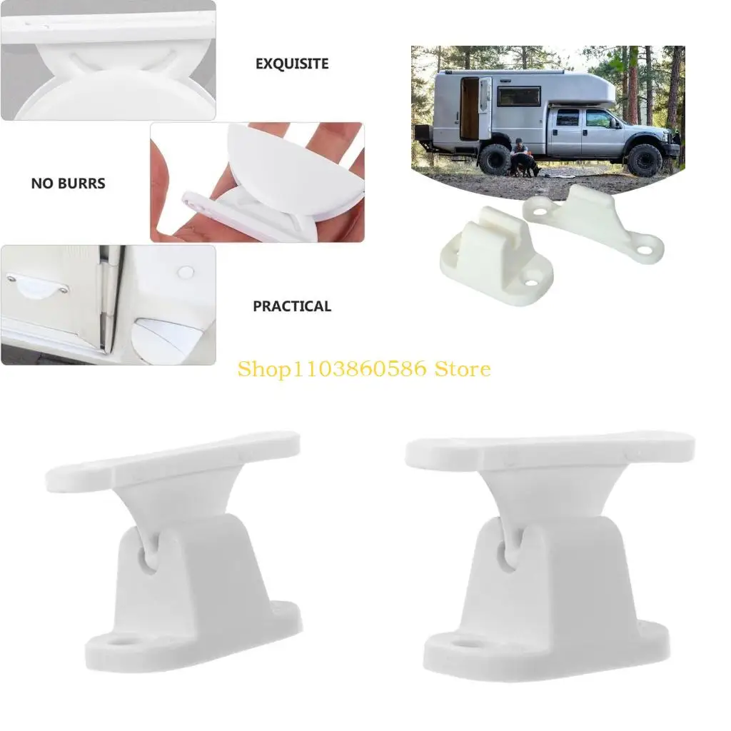 

242a набор из 2 нейлоновых дверных стоппов улавливает ограничитель для RVS Caravans Easy Установка