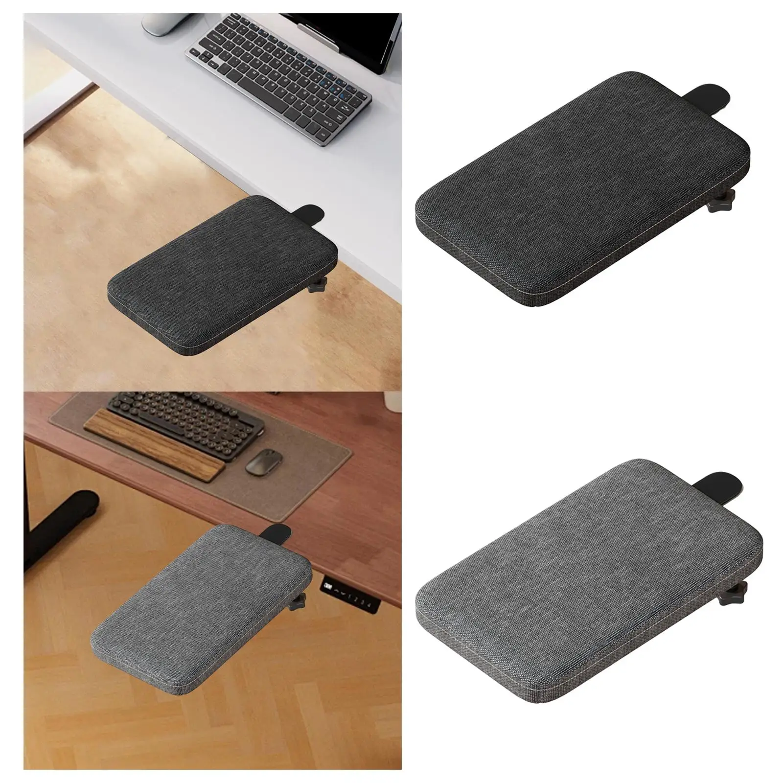 

Computer Desk Arm Rest Clamp Design Arm Holder Armrest Comfortable Foldable