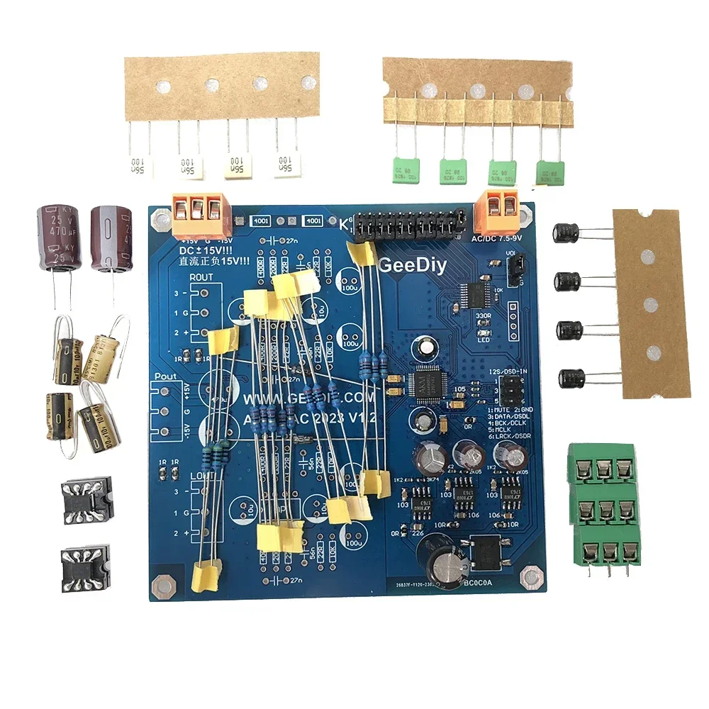Nvarcher AK4490 REQ I2S/DSD DAC-Decoder unterstützt 32bit 768K DSD512