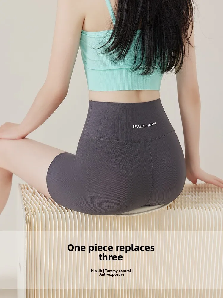 

Женская тонкая футболка Tag Episode четверти ковчег Bot Yoga Pants Se orts Подтягивающие утягивающие колготки для фитнеса ort Length