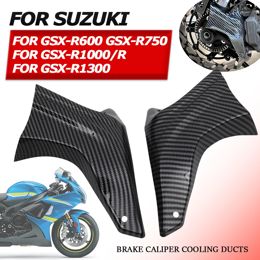 

For Suzuki GSX-R600 GSX-R750 GSX-R1000 R GSX-R 750 GSXR 600 1000 1300 Motorcycle Accessories Brake Caliper Air Cooling Ducts