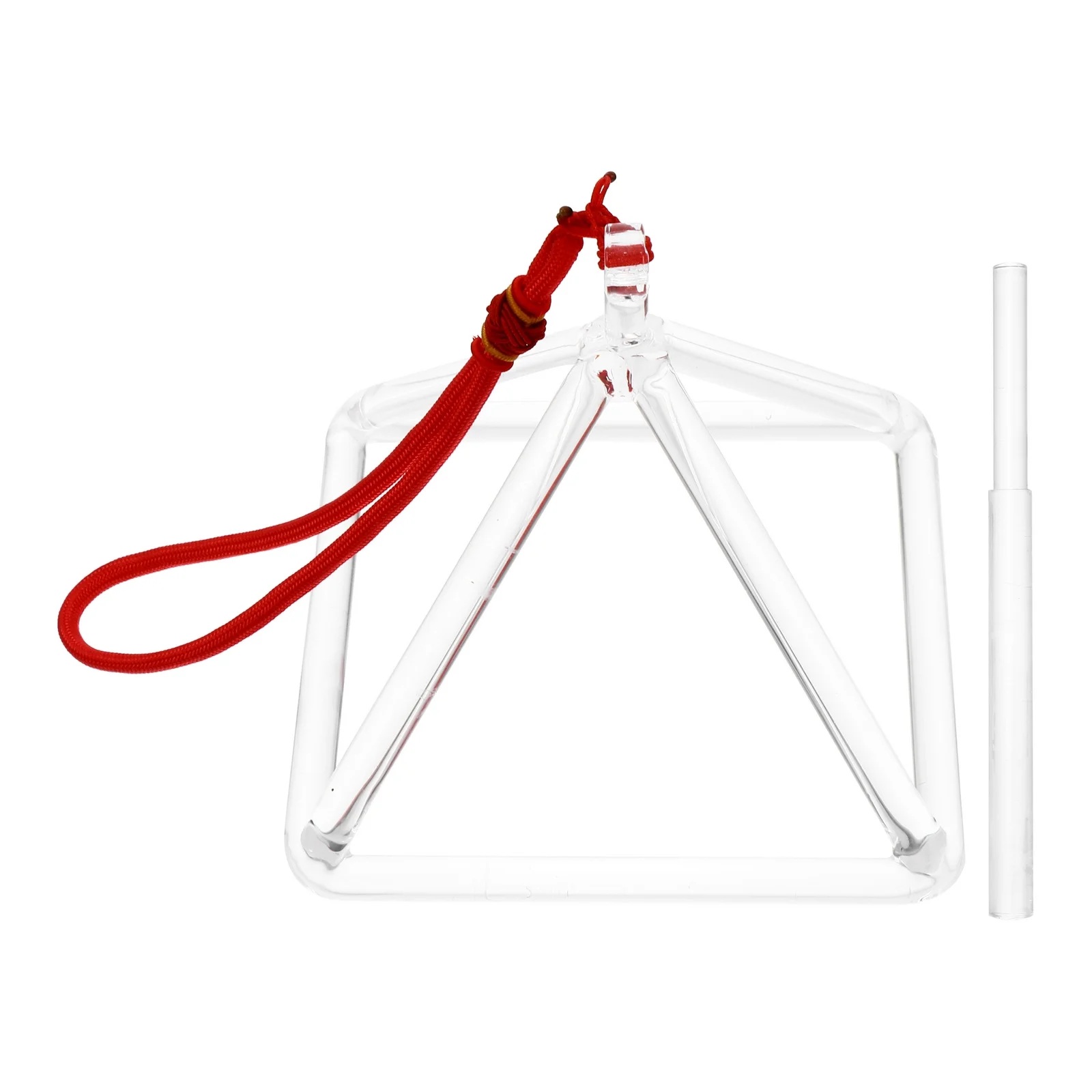 

Crystal Singing Decoration Crystal Pyramid with Sticker Singing Music Therapy Tool