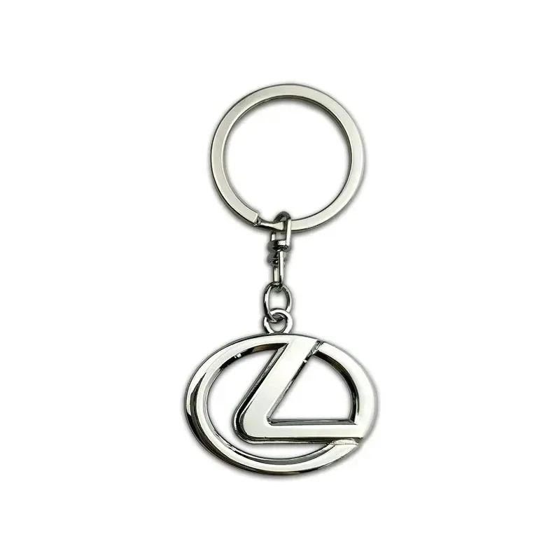 Car Keychain Badge Key Chain Rings Metal Car Accessories for Lexus RX330 RX300 SC300 NX UX IS200T RX200T NX300 lS400 RX270 IS250