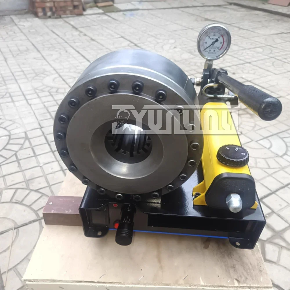 2.2kw  Hydraulic Press Machine High Pressure Oil Iron Explosion-Proof Pipe Brake Crimping Machine
