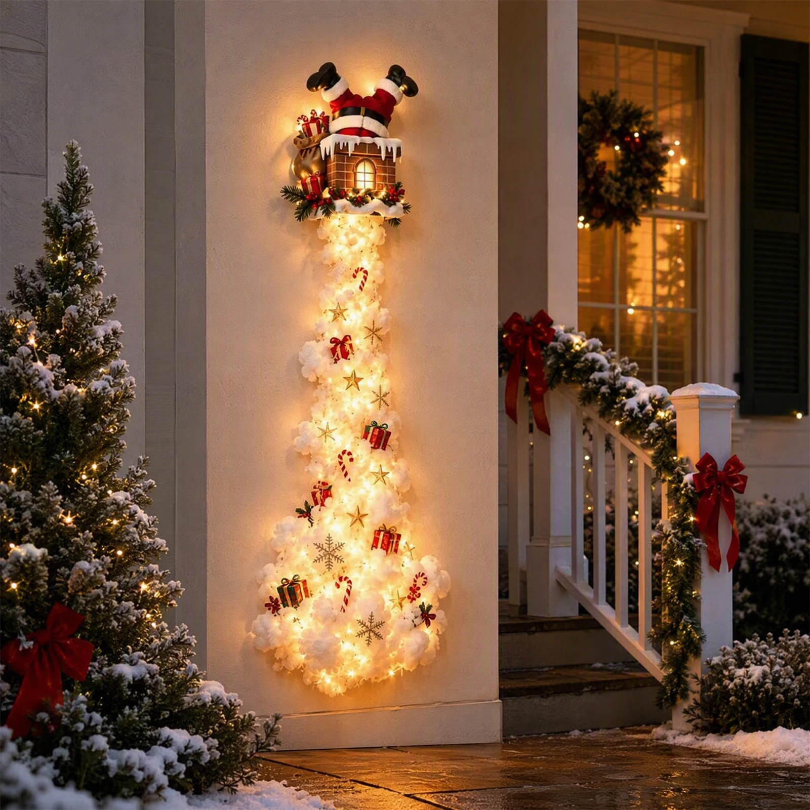 Christmas Indoor LED Wall Deco - огляд і ціна Lighting Christmas Decor