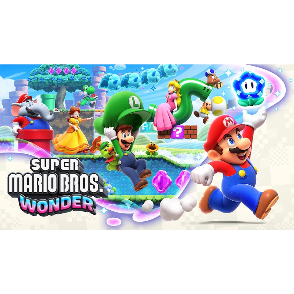 Nintendo Switch Game - Super Mario Bros. Wonder - Games Cartridge