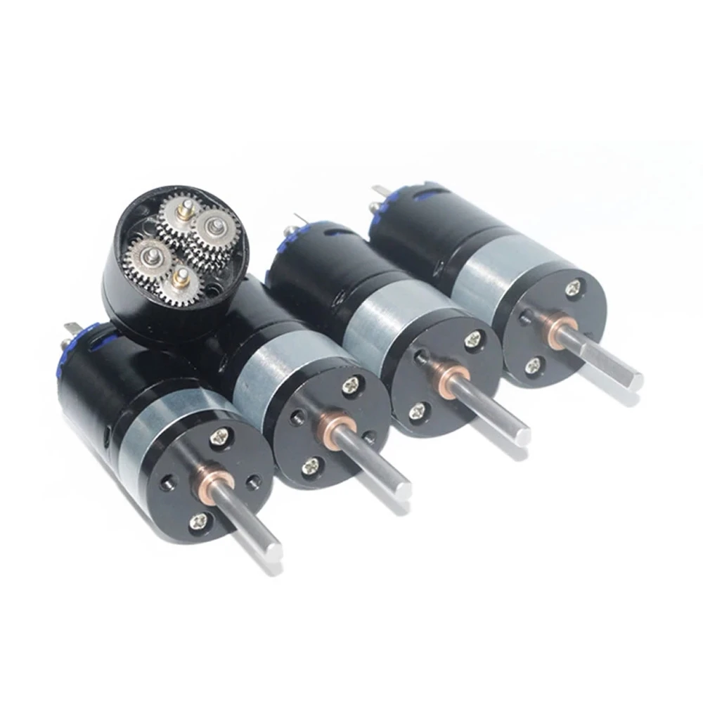 BAAA-370 علبة التروس المعدنية محرك تروس كهربائي DC6V-12V لأجزاء ترقية WPL MG DIY