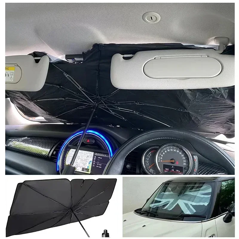 Universal 130cm*70cm Car parasol sedans car front windshield visor sunshade car with sun block folding sunscreen sunshade