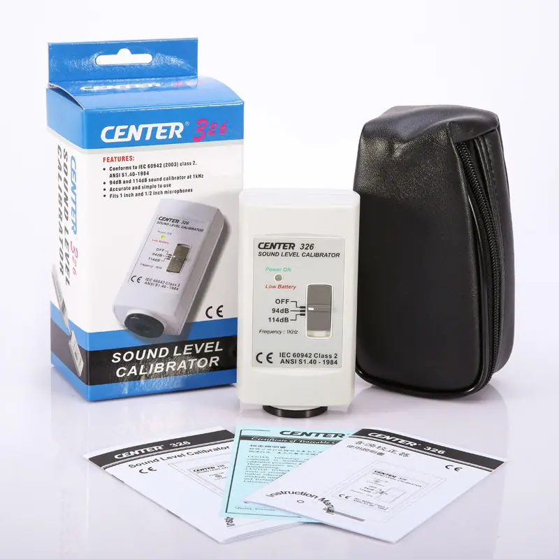 2026 CENTER-326 مقياس مستوى الضوضاء الدقيق والبسيط لمستوى الصوت