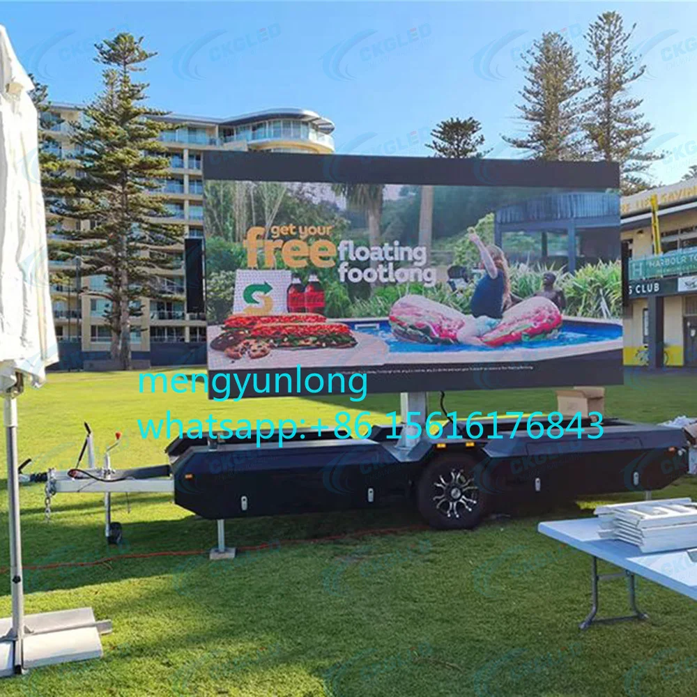 

Hot selling:Newest Outdoor Movable Led Led Display Mobile Trailer Hot Sale Led Screen Mobile Billboard Trailer Mobile Digital Sc