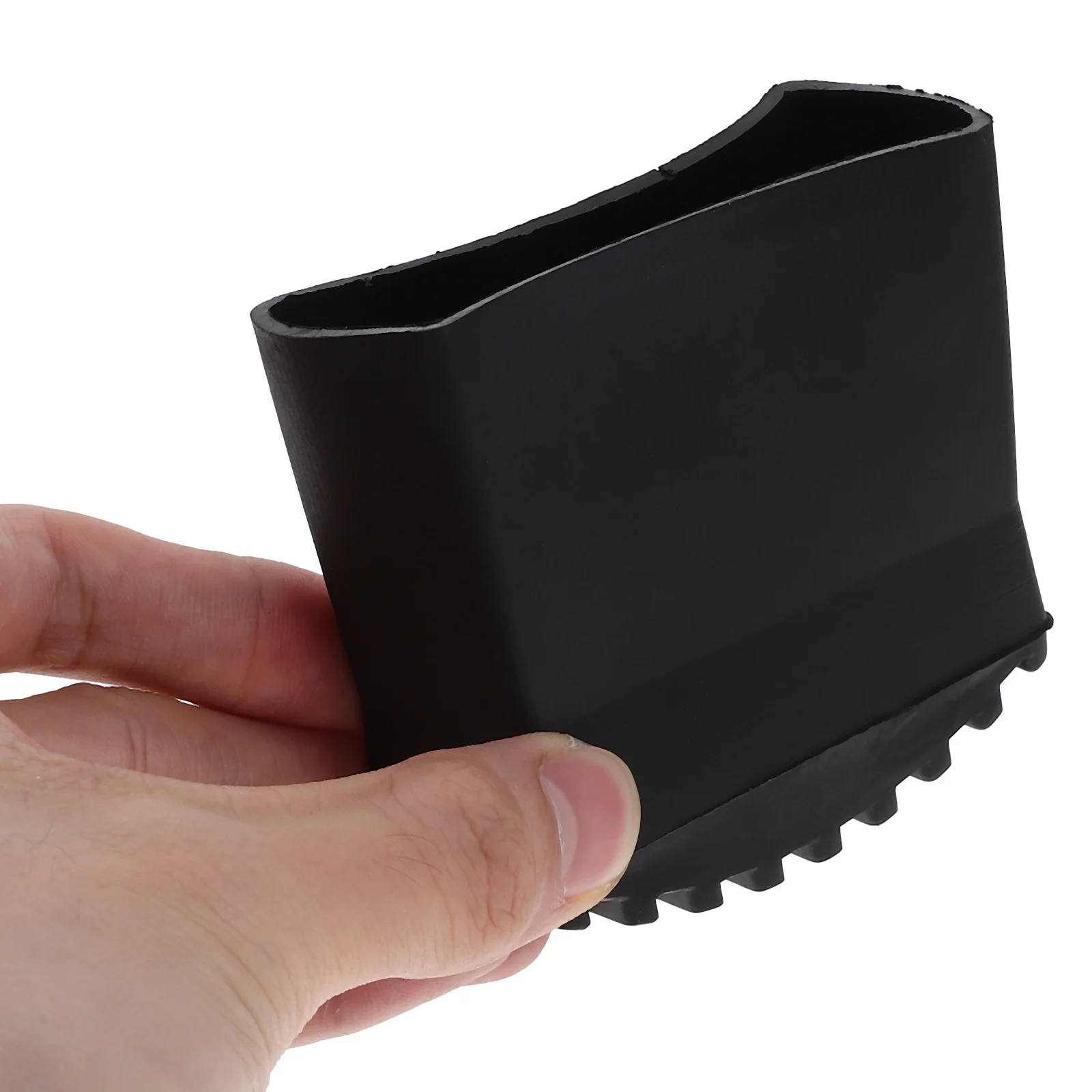 4Pcs Ladder Foot Pads Rubber Non-Slip Shockproof Covers Ladder Feet Protector for Floor Wood Tile Carpet Foot Cover