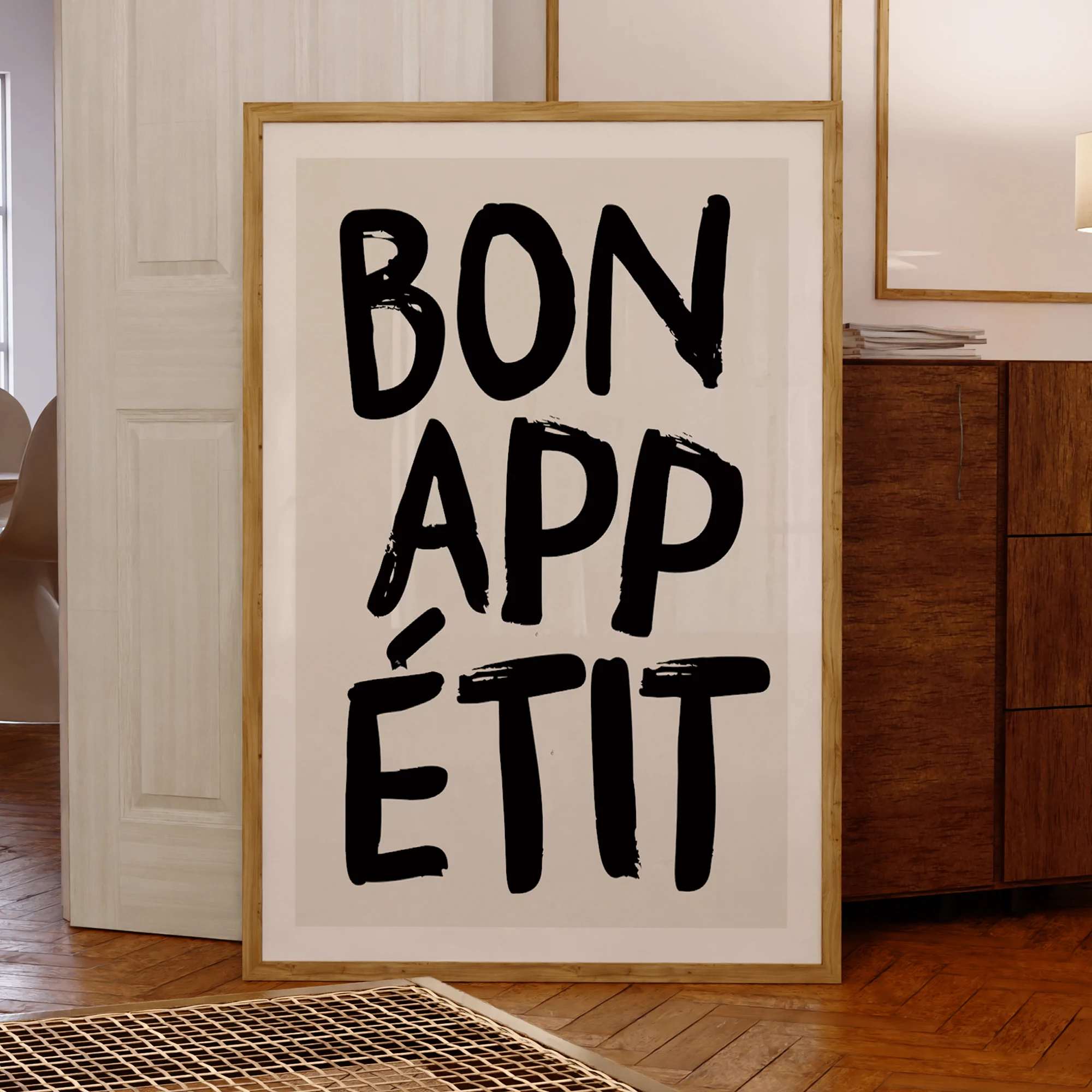 Bon Appetit Art Prints Canvas Painting Poster Picture For Living Dining BedRoom Home Decor