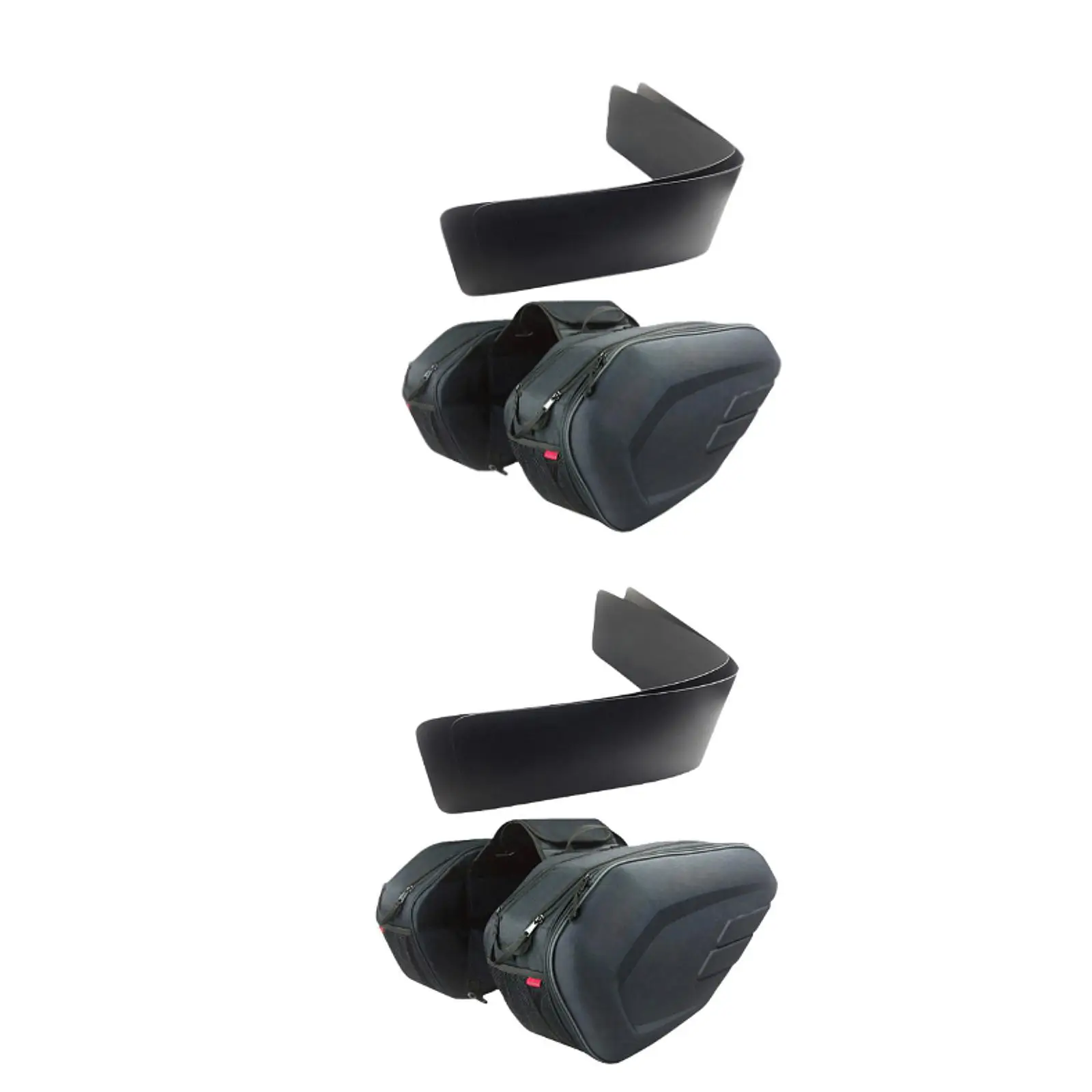 

2x Motorcycle Saddlebags Motorcycle Luggage Universal Side Pannier Rear Seat
