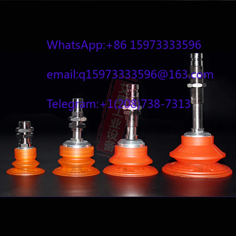 VBF Series PU Vacuum Suction Cup 30/40/50/60/80/100mm 18F/M Industrial Pneumatic Cup