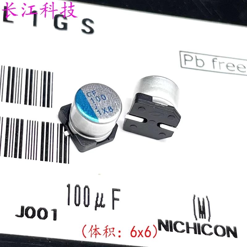 

Твердотельный конденсатор NICHICON 6.3v 100uf PCF0J101M из Японии