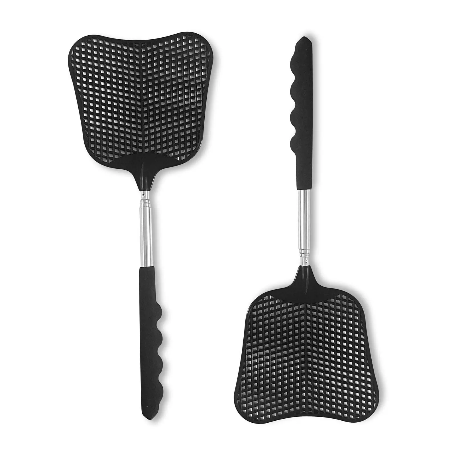 Telescopic Fly Swatters with Anti-Slip Handle Retractable Fly Swatter Manual Bugs Killer Tools for
