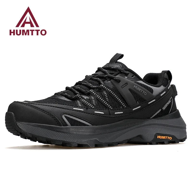 

HUMTTO Casual Shoes Free Shiping Breathable Men Sneakers Luxury Designer Running Trainers Man Black Winter Men's Sports Shoes