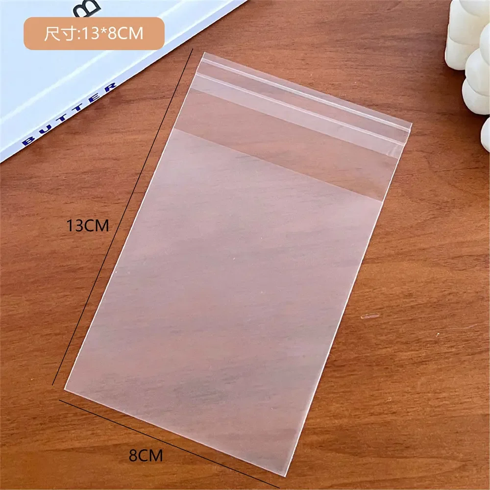 100pcs Clear Kpop Toploader Photocard Protector Transparent Card Sleeve Photo Card Holder For Kpop Idol Card 13x8cm