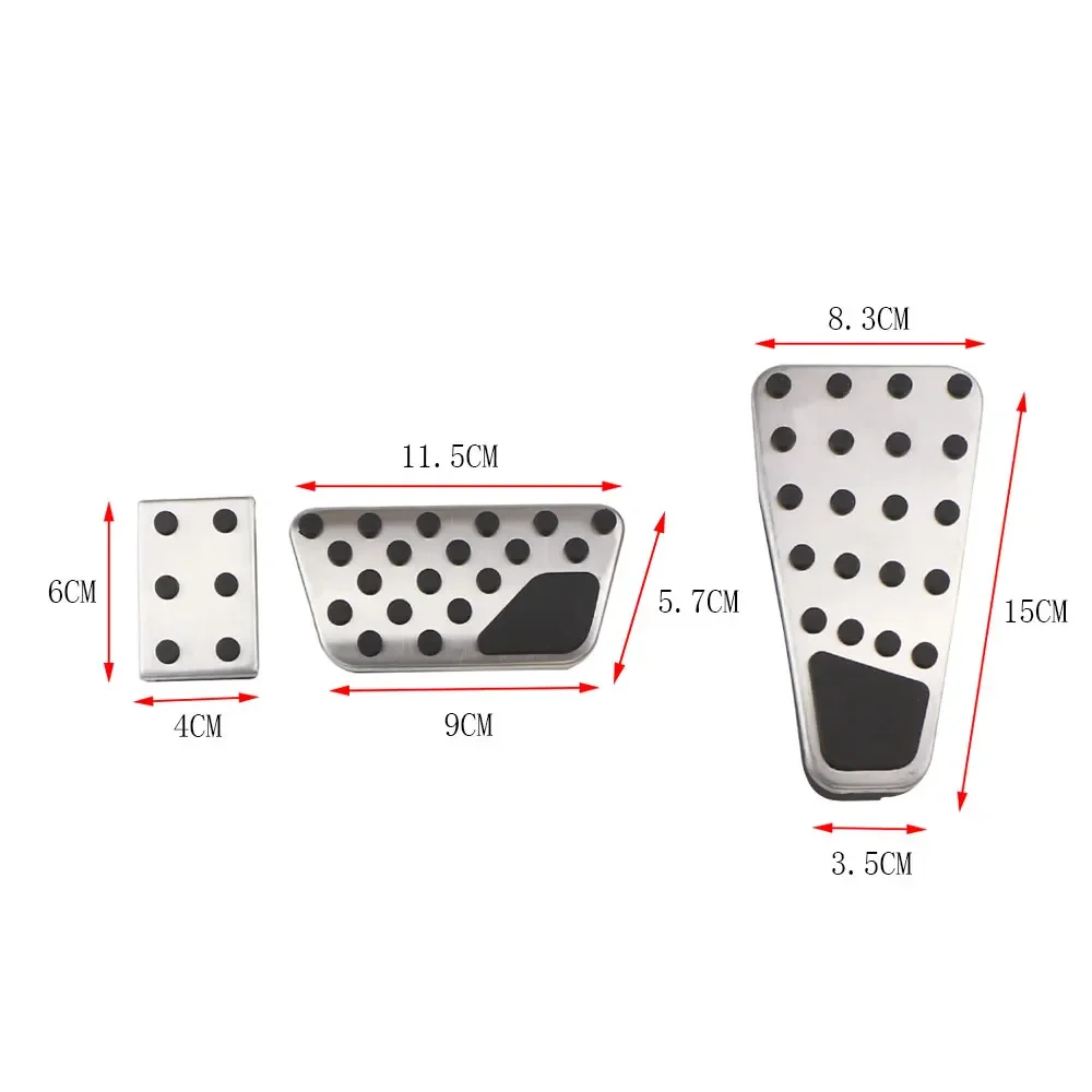 Car Pedal Cover for Dodge Ram 1500 Classic 2500 3500 4500 5500 2009-2019 Gas Accelerator Brake Pedals Pad Protector Accessories view 4