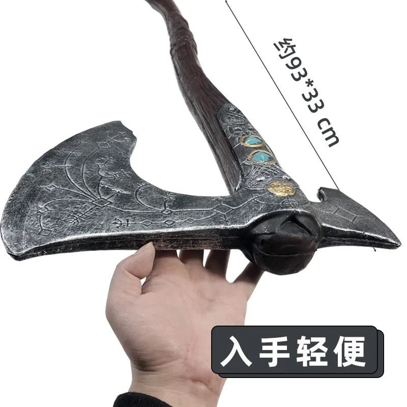 Cosplay bóg wojny 4 wojna bestia duch topór 1:1 Prop lewiatan broń Role Playing Cos pirat duch topór PU Prop zabawkowy Model broń