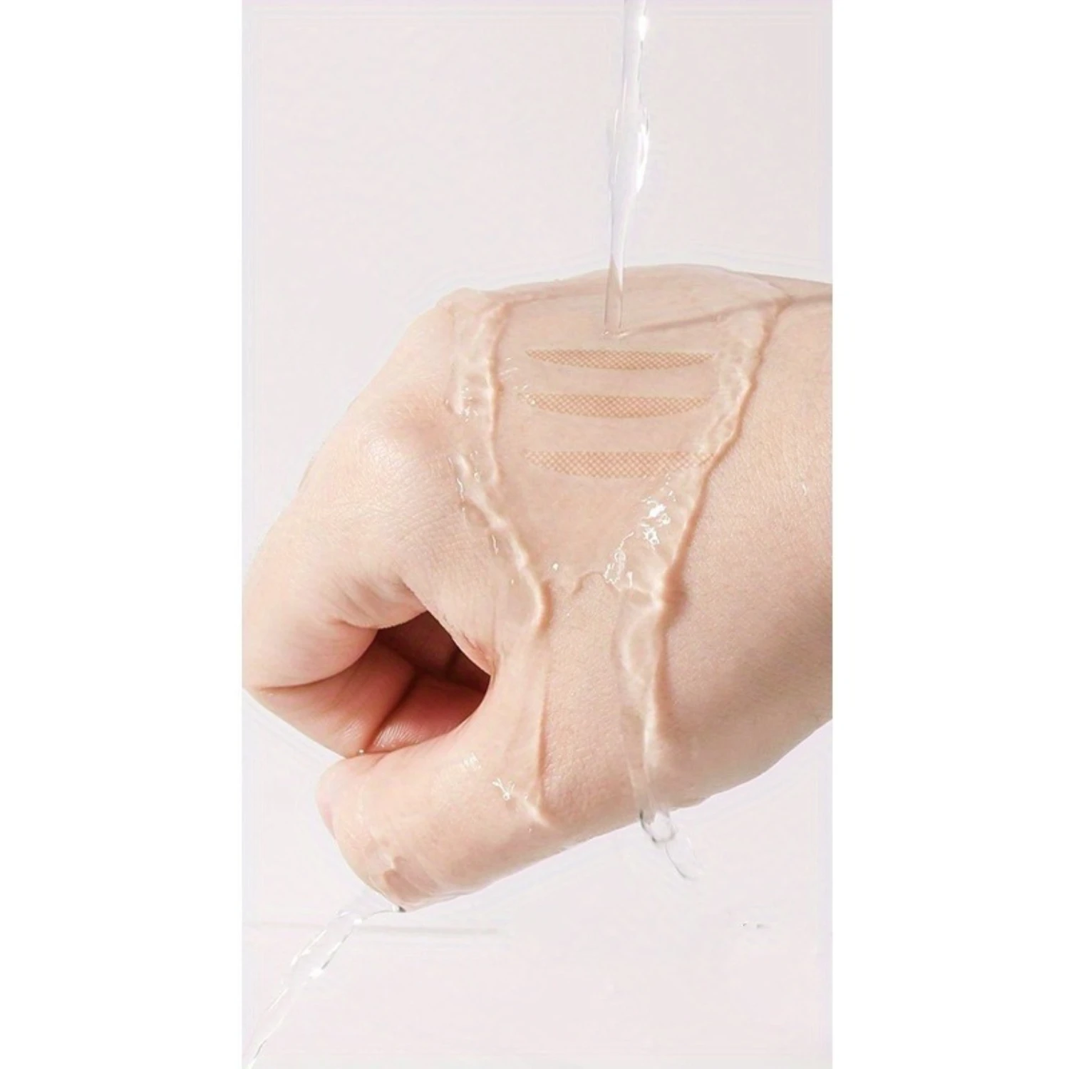 48pcs Double Eyelid Lifting Strips - Self-Adhesive Waterproof Breathable Stickers for Uneven Mono Eyelid - Includes Fork Rods