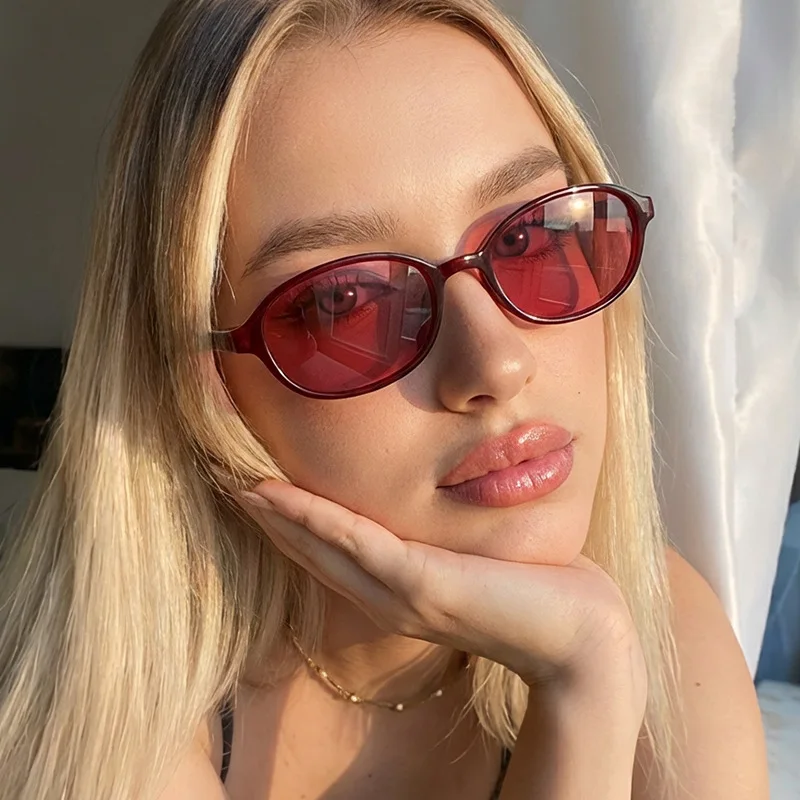 European and American fashion square small frame sunshade glasses men and women daily decorative sunglasses