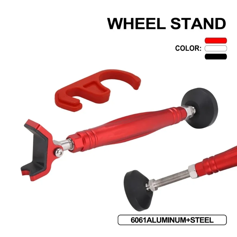 Wheel Chain Cleaning Maintenance Tool Motorcycle Stand Lift Stand for Most Motorcycle Wheel Lift Stand with Brake Buckle D7YA