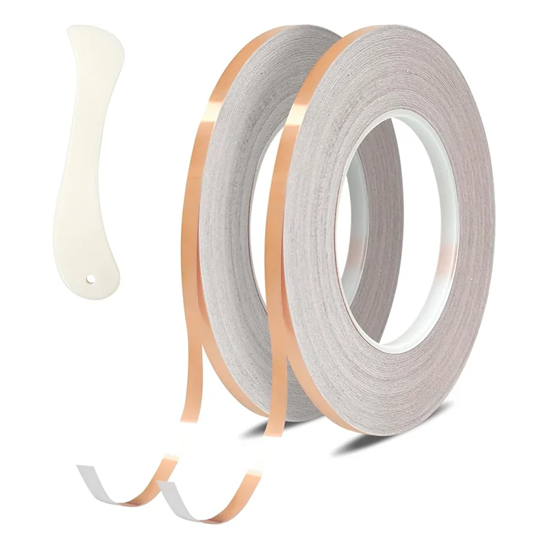 銅箔テープ、ステンドグラス用品用導電性0.2インチX164FT接着剤、ギタB