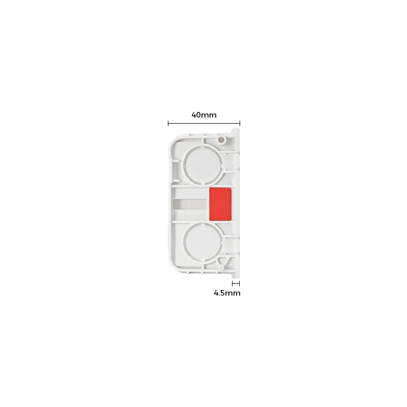 Picture 4: Avoir Mounting Dark Box White Red Blue Stash Junction Box 86mm x 86mm x 40mm Wall Socket Recessed Plastic Box Switch Accessories