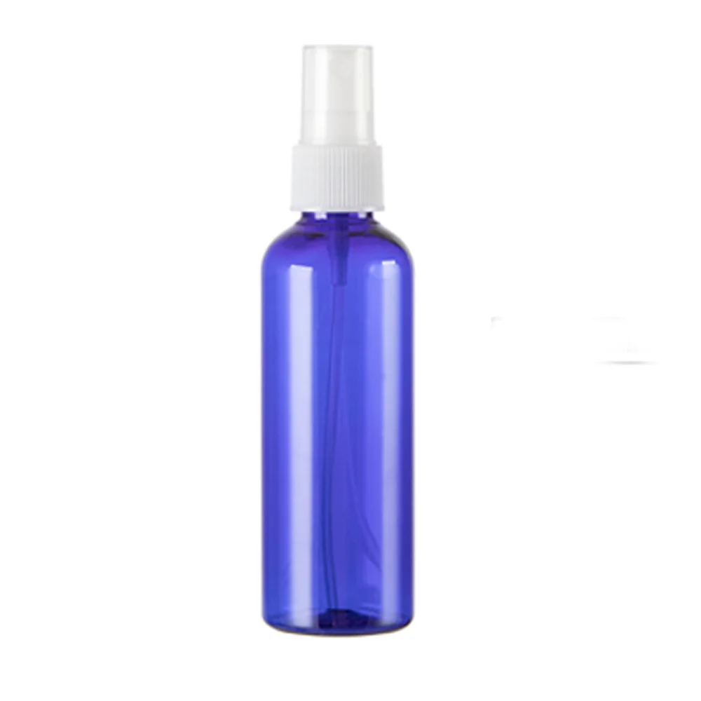 

5pcs 60ml blue color Refillable plastic bottle withe pump sprayer&Plastic Portable Spray Perfume Bottle